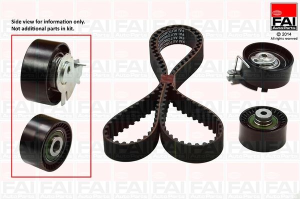 FAI AUTOPARTS Комплект ремня ГРМ TBK252